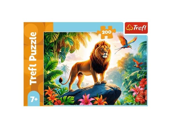 Trefl 13329, 200 stykker, Dyr, 7 år