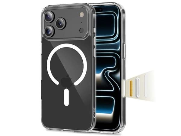 Tech-Protect Flexair Hybrid CC MagSafe Case for iPhone 17 Pro - Clear