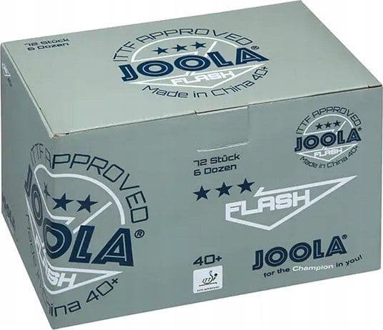 Joola bordtennisbollar FLASH 72 st vit