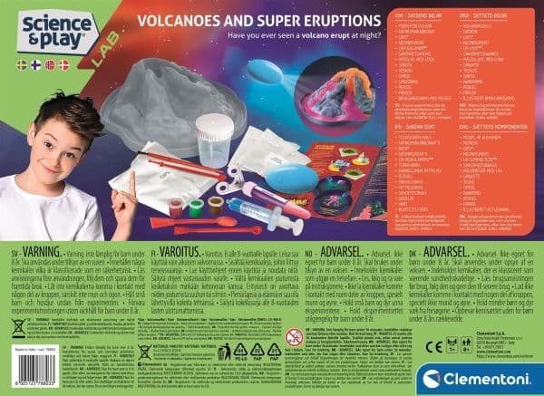Clementoni VOLCANO GLOW IN THE DARK
