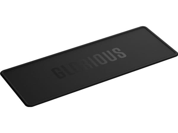 Glorious Keyboard Mat genht - 65% - svart