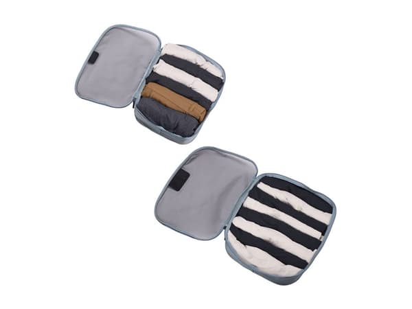 Thule packing cube - Väska set för kläder - nylon - dammgrå, vit
