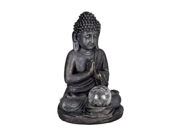 EGLO solcellefigur 300MA H270 grå