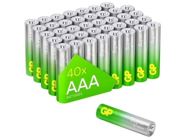 GP Super Alkaline - Batteri AAA / LR03 - Alkaline