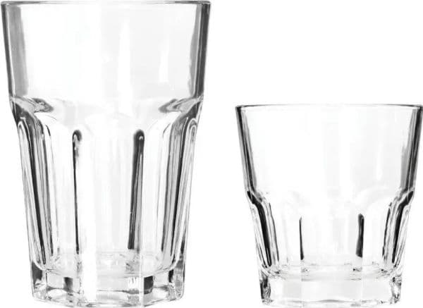Excellent Houseware dricksglas 230 / 330 ml, 12 st