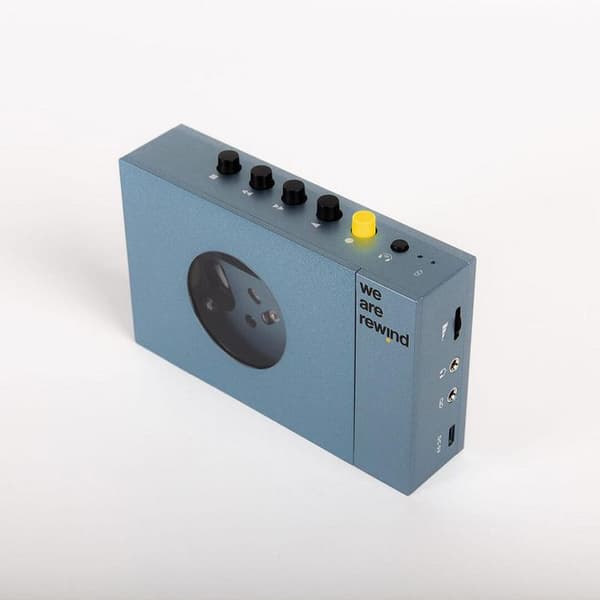 We Are Rewind - Cassette player WE-001 - [Kurt] Blue