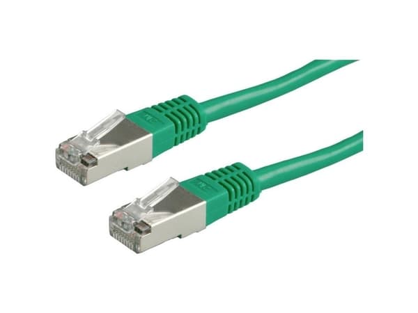 Value S/FTP (PiMF) Patch Cord Cat.6, green 3 m, Grön