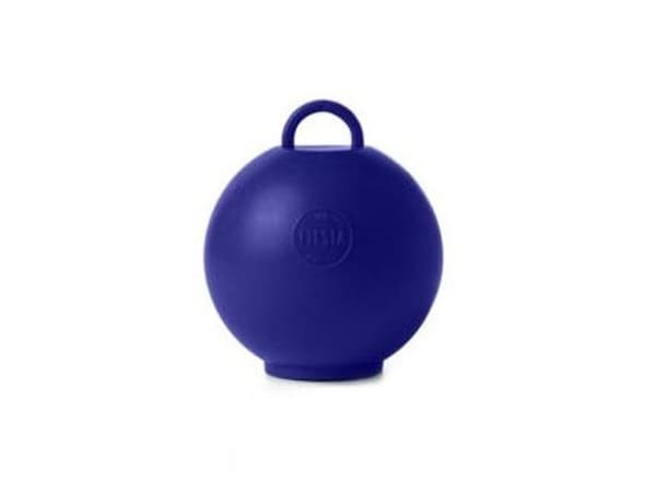 Mørkeblå kugle ballonvægt