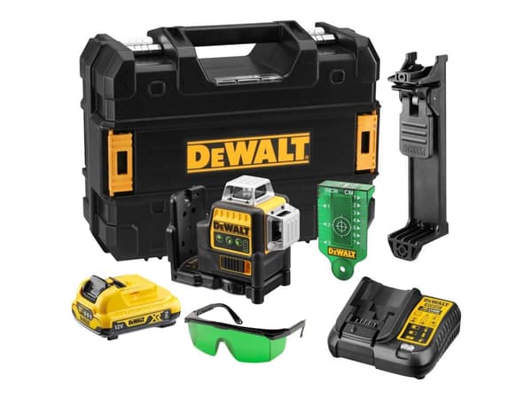 DeWalt DCE089D1G-QW - Krydslinjelaservaterpas