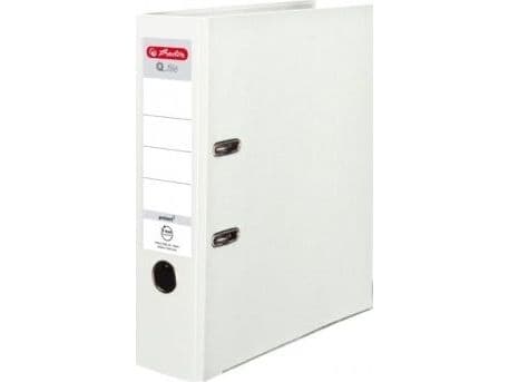 Herlitz ringperm med spak A4 80 mm hvit (WIKR-071324)