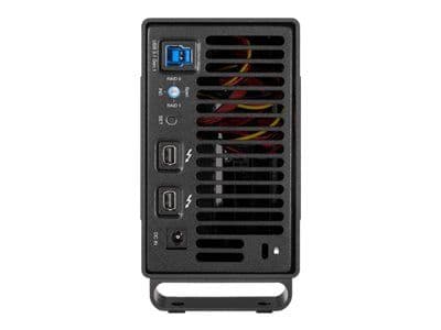 OWC Mercury Elite Pro Dual - Harddiskarray - 2 brønner (SATA-600) - Thunderbolt 2, USB 3.1 (ekstern)