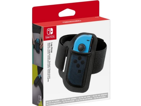 Nintendo Benstropp, Benstropp, Nintendo, Svart, Bomullsfiber, Elastin, Nylon, Polyester, Nintendo Switch, Nintendo Switch Lite, Nintendo Switch OLE...
