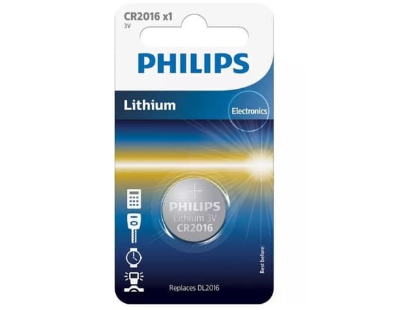Philips CR2016 Knapcelle batteri 3V