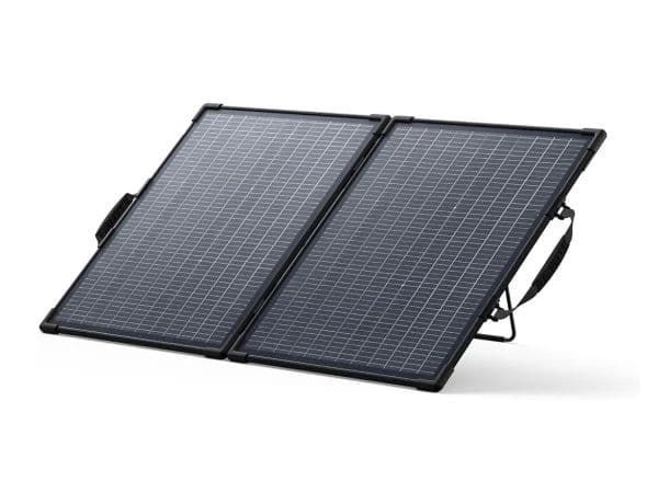 Anker SOLIX PS100 - Solpanel - dual, portable - 100 watt - svart