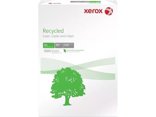 Xerox Återvunnen A4 80g 500 ark