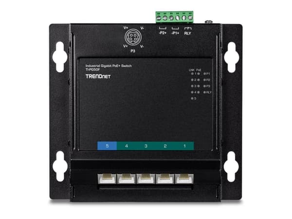 Trendnet TI-PG50F, Hallitsematon, Power over Ethernet -tuki