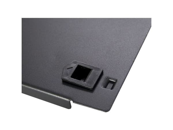 Inter-Tech - Blindplate - svart, RAL 9005 - 4U - 19"