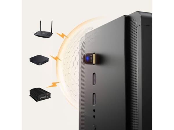 Orico BTA-60 Bluetooth 6.0-adapter - svart