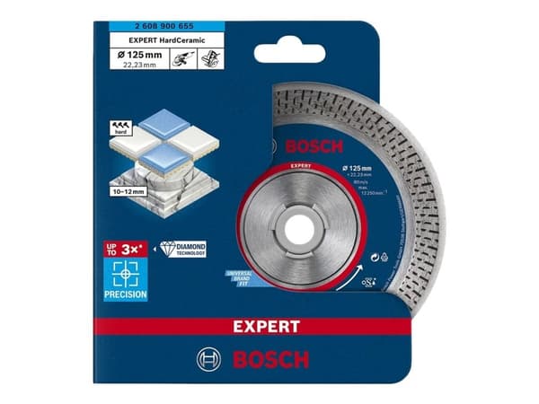 Bosch DIAMONDSKIVA HARDCERAMIC 125MM
