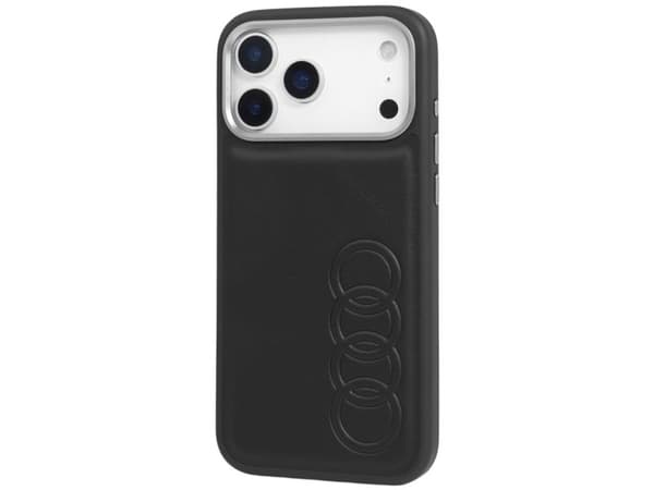 Audi TT Synthetic Leather MagSafe case for iPhone 17 Pro - black