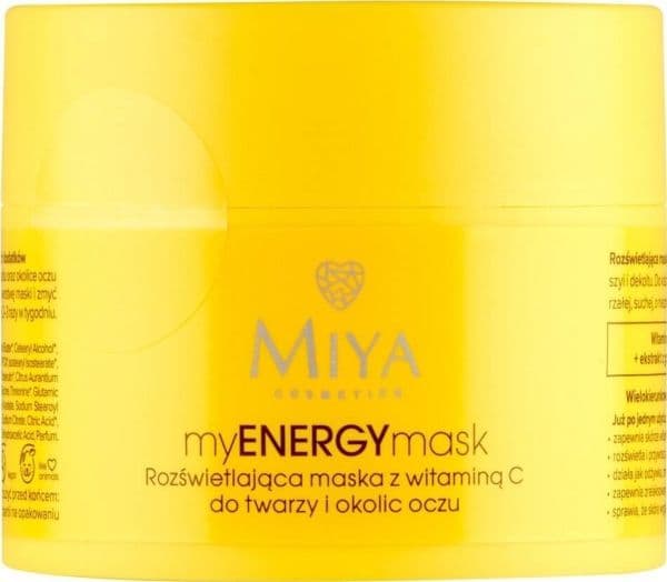 MIYA_MyENERGYmask valaiseva naamio C-vitamiinilla 50ml