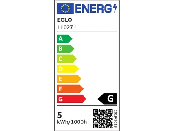 EGLO E27 LED-Z A60 RGBW 4,9W 320LM CLEAR