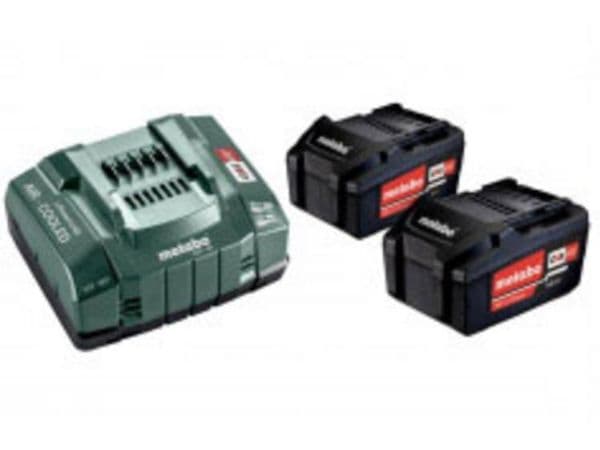 METABO akku 18V 5,2Ah x2 + lader ASC 145