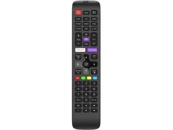 Philips SRP4010/10, TV, IR Kabelfri, Trykknapper, Sort