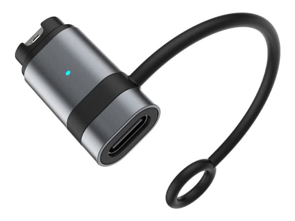 FIXED - Laddnings-/dataadapter - USB-C hona till Garmin connector hane - grå