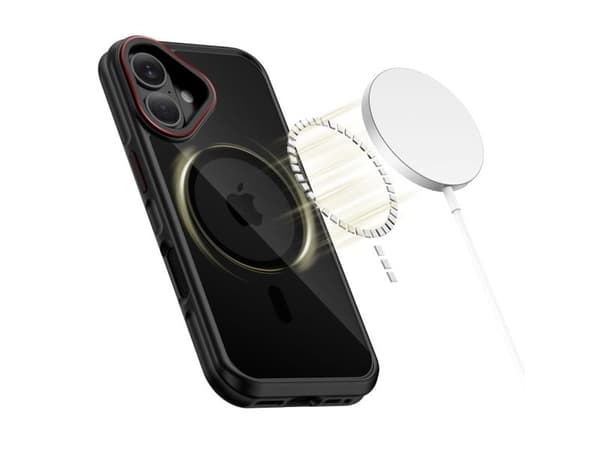 Tech-Protect MAGHYBRID MAGSAFE IPHONE 17 BLACK/RED