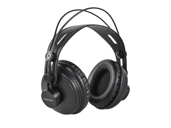Krüger&Matz hodetelefoner med kabel headset sort