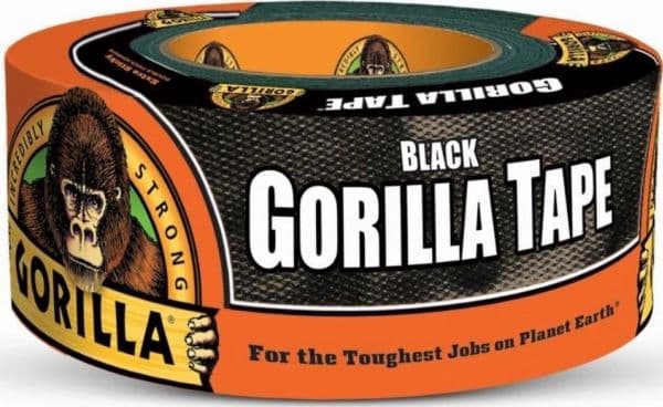 Gorilla svart tejp 48 mm. - 32 meter