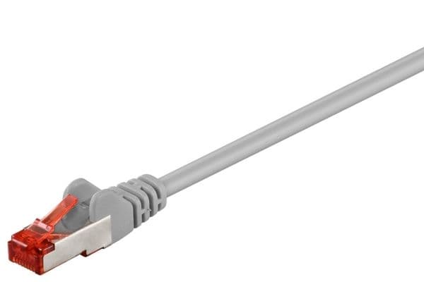 InLine 76402, 2 m, Cat6, S/FTP (S-STP), RJ-45, RJ-45, Grå