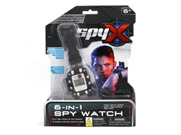 SpyX 6-i-1 Spionklocka