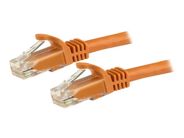 StarTech.com N6PATC5MOR, 5 m, Cat6, U/UTP (UTP), RJ-45, RJ-45, Oranssi