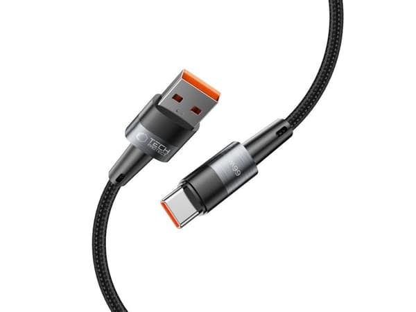 Tech-Protect UltraBoost USB-C till USB-C-kabel 66W 6A 1 m - grå