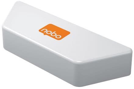 Magnetisk whiteboard torkar Nobo vit