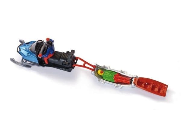 Siku 1684, Snøscooter, 3 år, Metall, Plast, Sort, Blå, Grå, Rød