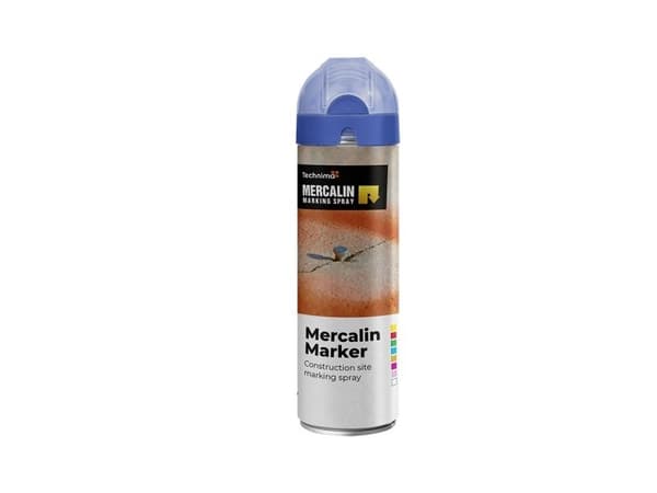 Mercalin® Marker FL märkesspray, fluorescerande blå
