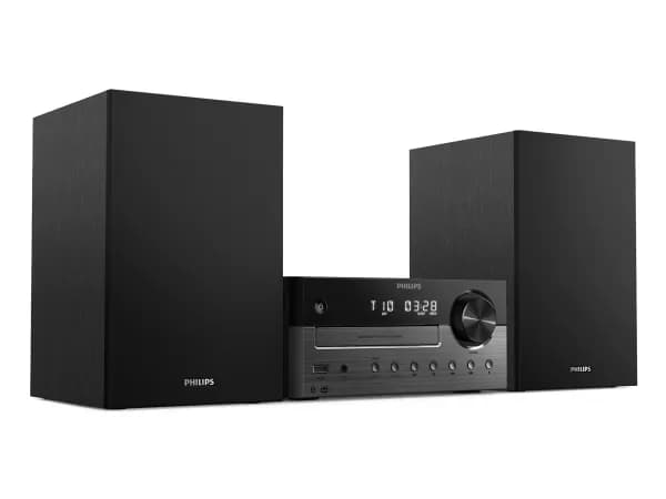 Philips-TAM4505M2 - Mikrosystem - 80 watt (Total) - mørk grå