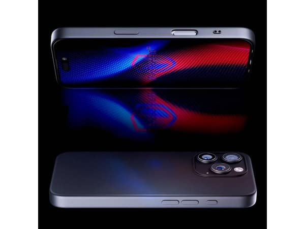 3mk Matt Case Pro för Apple iPhone 16 Pro - Matt svart