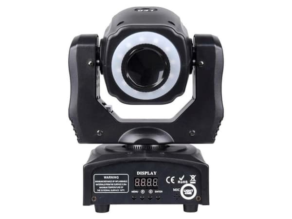 LIGHT4ME Mini Spot 60 Ring - LED bevægeligt hoved