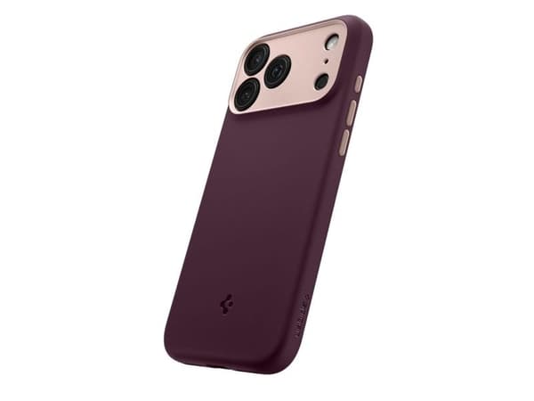Spigen Nano Pop Mag MagSafe-deksel til iPhone 17 Pro - burgunder