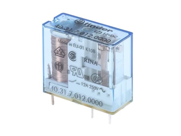 12VDC 10A-250VAC RELÆ 1 VEKSLERI