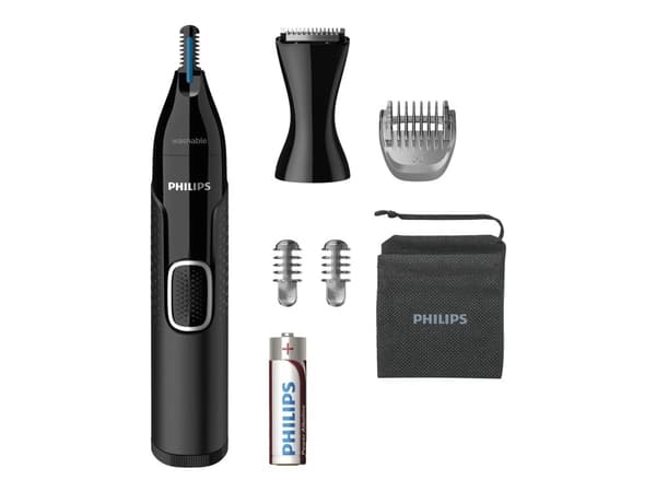 Philips Series 5000 Waterproof Nose and Ear Trimmer with Precision Trimmer