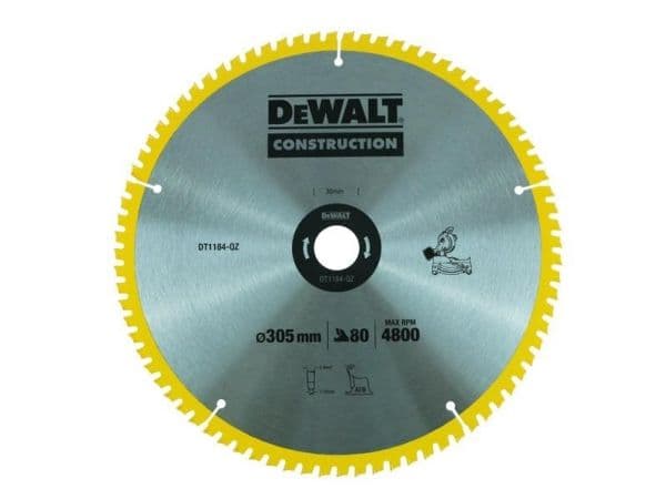 DeWalt Pyörösahan terä puulle 305x30 mm.