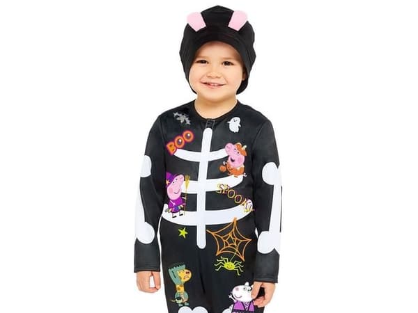 Gurli Gris skelet kostume