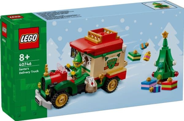 LEGO 40746 Julenissens julepostbil