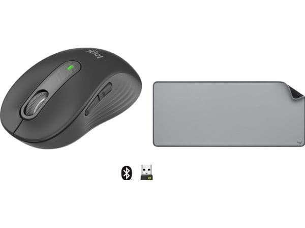 Logitech M650 Graphite Mouse (910-006253) + Studio Series - MID GRÅ (956-000052)