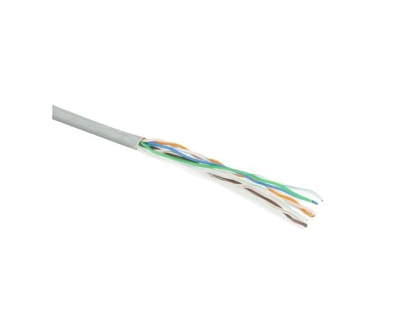 CAT5E U/UTP PVC kiinteä harmaa 305 m